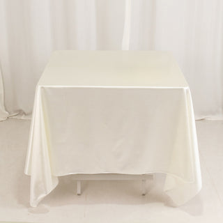 Shimmer Pearl White Tablecloth That Elevates Any Event Shimmer Pearl White Tablecloth That Elevates Any Event