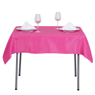 Enhance Your Event Decor with the Fuchsia Square Tablecloth Enhance Your Event Decor with the Fuchsia Square Tablecloth