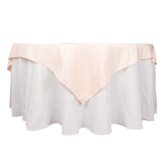 Unleash Your Creativity with the Blush Polyester Square Table Overlay Unleash Your Creativity with the Blush Polyester Square Table Overlay