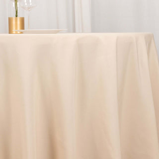 Add Elegance to Your Tables with the Beige Premium Polyester Square Table Overlay Add Elegance to Your Tables with the Beige Premium Polyester Square Table Overlay
