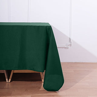 Create Unforgettable Memories with the Hunter Emerald Green Polyester Tablecloth Create Unforgettable Memories with the Hunter Emerald Green Polyester Tablecloth