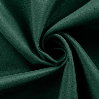 Experience Luxury and Durability with the Hunter Emerald Green Polyester Tablecloth