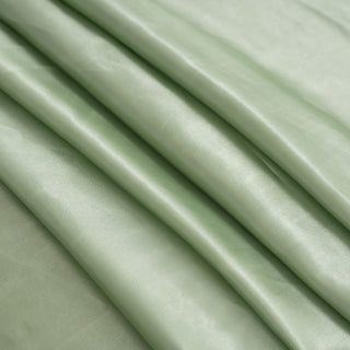 Unleash the Beauty of Sage Green with our Satin Tablecloth