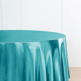 Create a Royal Ambiance with Satin Tablecloths