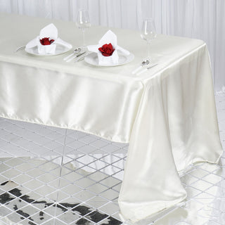 Create an Enchanting Atmosphere with Ivory Seamless Satin
