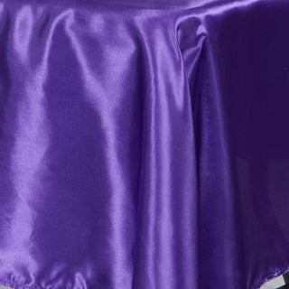 Transform Your Event with the Purple Satin Tablecloth Transform Your Event with the Purple Satin Tablecloth