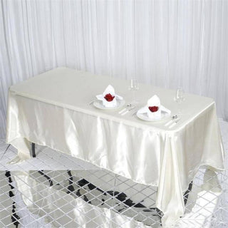 Versatile and Stylish Ivory Tablecloth