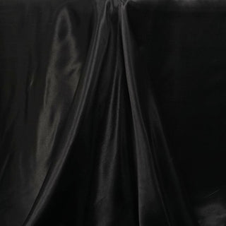 Create a Memorable Event with the Black Satin Tablecloth Create a Memorable Event with the Black Satin Tablecloth