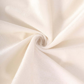 Create a Memorable Event with the Ivory Velvet Tablecloth Create a Memorable Event with the Ivory Velvet Tablecloth