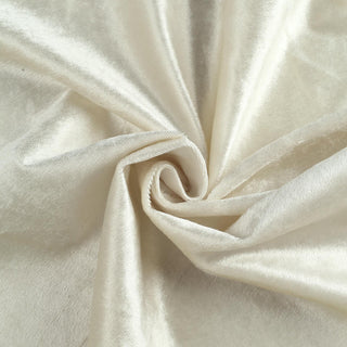 Transform Your Tablescapes with the Ivory Velvet Tablecloth Transform Your Tablescapes with the Ivory Velvet Tablecloth
