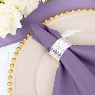 Vibrant and Durable Violet Amethyst Napkins for Every Event Vibrant and Durable Violet Amethyst Napkins for Every Event