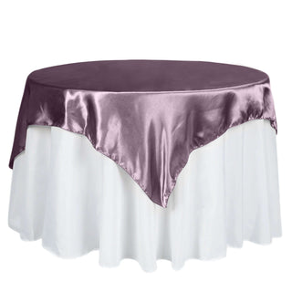 Vibrant Violet Amethyst Table Overlay for Stunning Event Decor Vibrant Violet Amethyst Table Overlay for Stunning Event Decor
