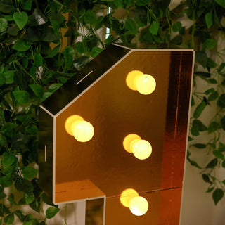 Décor Ideas with a Giant LED Marquee Number Décor Ideas with a Giant LED Marquee Number