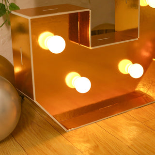 Décor Ideas with a Giant LED Marquee Number Décor Ideas with a Giant LED Marquee Number