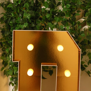 Décor Ideas with a Giant LED Marquee Letter Décor Ideas with a Giant LED Marquee Letter