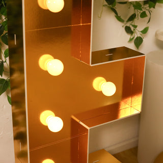 Décor Ideas with a Giant LED Marquee Letter Décor Ideas with a Giant LED Marquee Letter