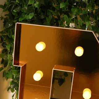 Décor Ideas with a Giant LED Marquee Letter Décor Ideas with a Giant LED Marquee Letter