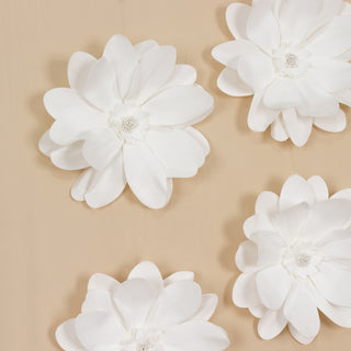 Craft Stunning Projects with White Dahlia Flower Heads