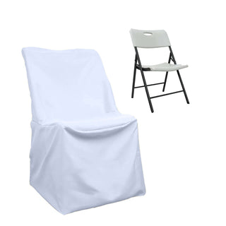 Enhance Your Décor with White Polyester Lifetime Folding Chair Covers Enhance Your Décor with White Polyester Lifetime Folding Chair Covers