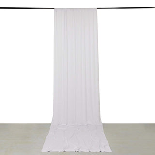 Radiant White Backdrop with Rod Pocket Radiant White Backdrop with Rod Pocket