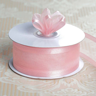 Create Stunning Crafts with Blush Sheer Organza Ribbon Create Stunning Crafts with Blush Sheer Organza Ribbon