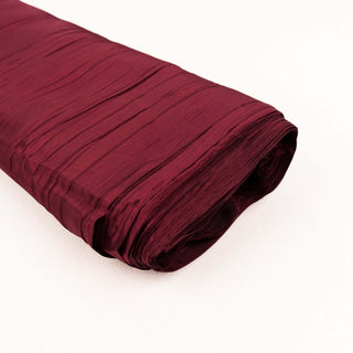 Elevate Your Event Decor with Burgundy Taffeta Fabric Bolt Elevate Your Event Decor with Burgundy Taffeta Fabric Bolt