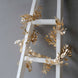 6ft Metallic Gold Magnolia Leaf Hanging Vine, DIY Craft Table Garland Wreath