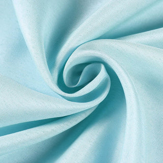 Durable and Elegant Light Blue Polyester Tablecloth Durable and Elegant Light Blue Polyester Tablecloth