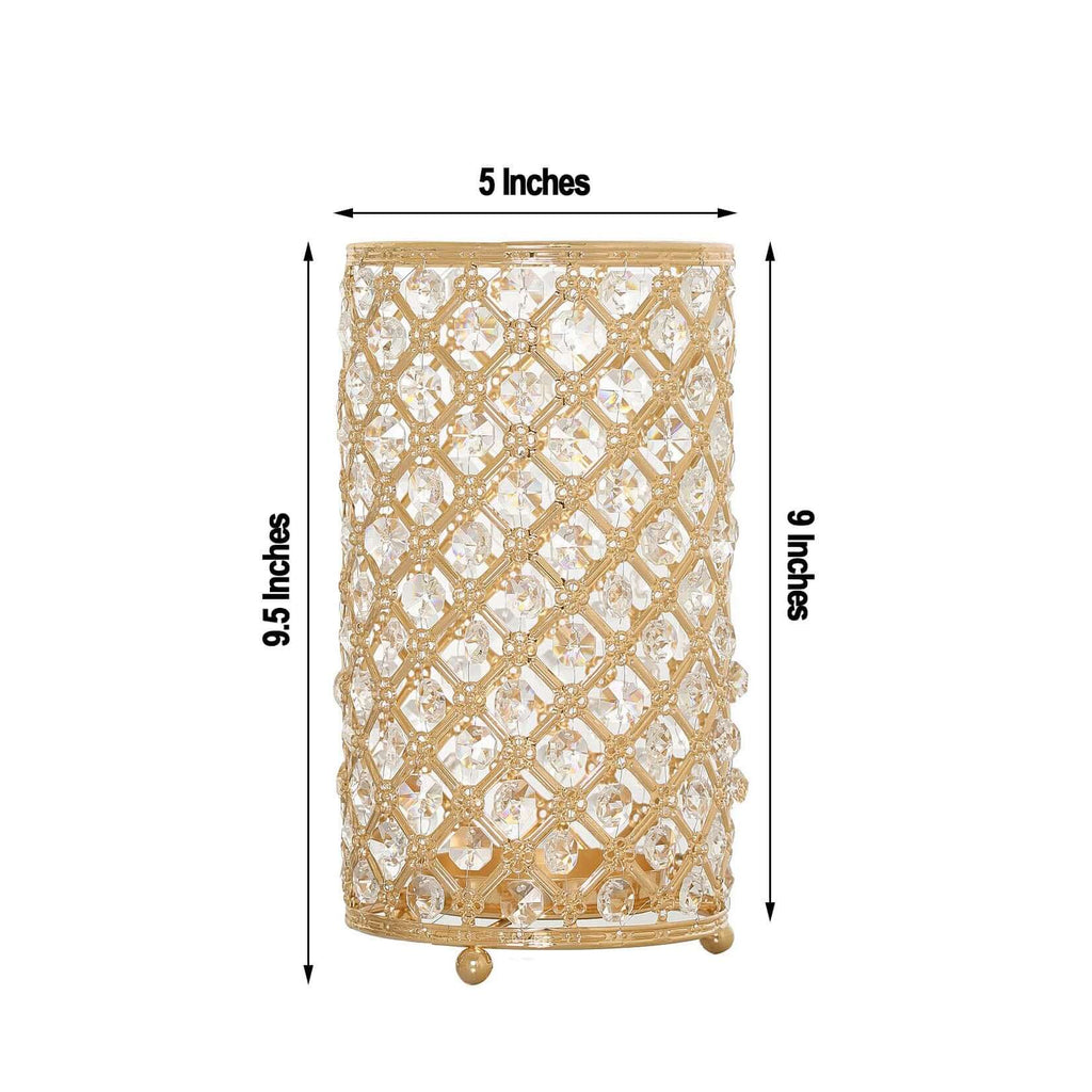Pillar gold holder small Julian cast met main image 0