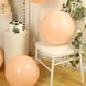 10 Pack Matte Pastel Blush Biodegradable Balloons 18inch, Round Eco-friendly