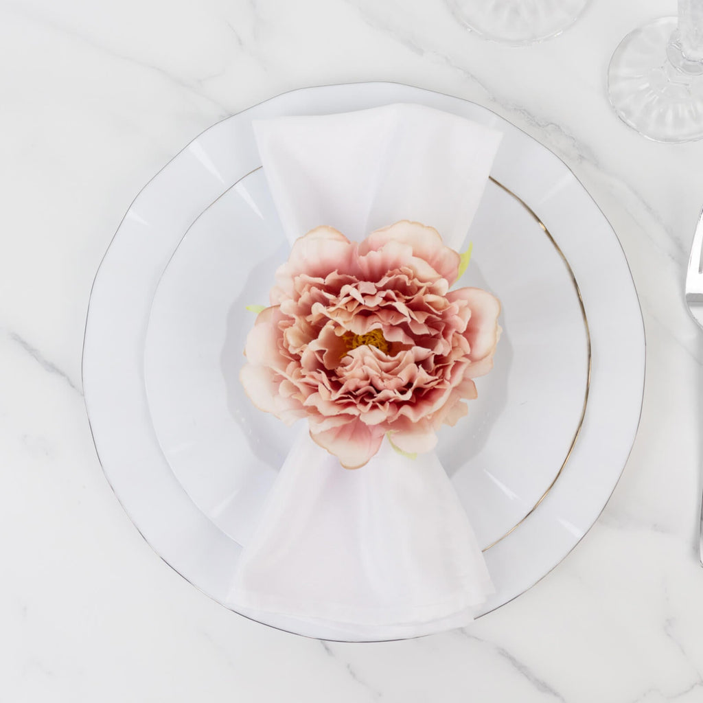 Golden Peony 4p Napkin Set One Size main image 1