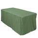 6FT Fitted Olive GREEN Wholesale Polyester Table Cover Wedding Banquet Event Tablecloth