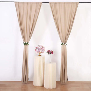 Create Unforgettable Moments with the Nude Scuba Polyester Curtain Panel Create Unforgettable Moments with the Nude Scuba Polyester Curtain Panel