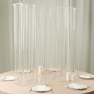 Elevate Your Event Decor with the Clear Acrylic Flower Pedestal Stand Elevate Your Event Decor with the Clear Acrylic Flower Pedestal Stand
