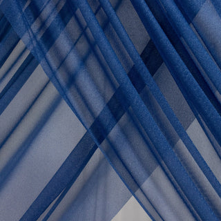 Sheer blue fabric draping with a textured pattern. #whtbkgd