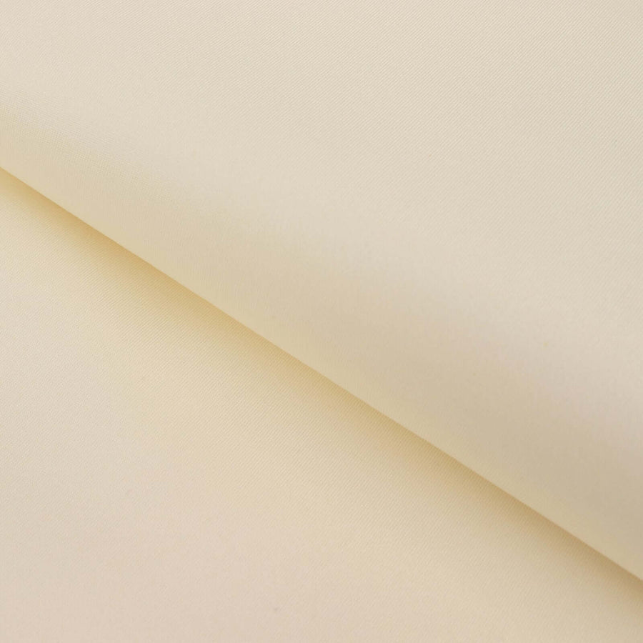 Ivory Spandex 4-Way Stretch Fabric Roll, DIY Craft Fabric Bolt