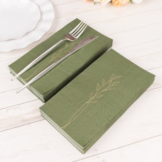 Unleash the Beauty and Responsibility of Olive Green Paper Napkins