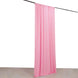 Pink 4-Way Stretch Spandex Photography Backdrop Curtain with Rod Pockets, Drapery Panel