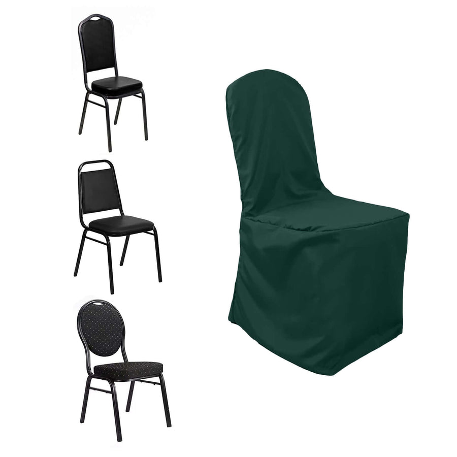 Green chair cover for various chair styles