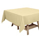 Champagne Polyester Square Tablecloth 70"x70"