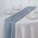 6 FT | Dusty Blue Premium Chiffon Table Runner