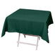 54"x54" Hunter Emerald Green Premium Polyester Square Tablecloth - 220GSM