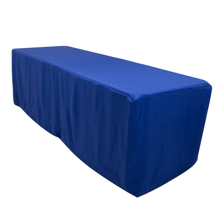 Blue table cover for events and displays