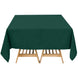70"x70" Hunter Emerald Green Premium Polyester Square Tablecloth - 220GSM