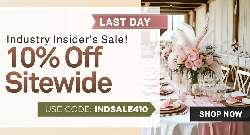 Industry Insider's Sale! Last Day