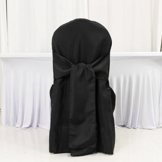 <meta charset="utf-8"><span><span><strong>Stain-Resistant Black Polyester Banquet Chair Covers with Attached Sashes</strong></span></span> <meta charset="utf-8"><span><span><strong>Stain-Resistant Black Polyester Banquet Chair Covers with Attached Sashes</strong></span></span>