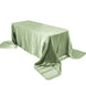 90inch x 156inch Sage Green Satin Rectangular Tablecloth