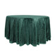 20inch Hunter Emerald Green Premium Sequin Round Tablecloth