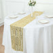 12x108inch Gold Diamond Glitz Sequin Table Runner