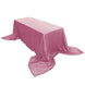90X156" Pink Premium Sequin Rectangle Tablecloth